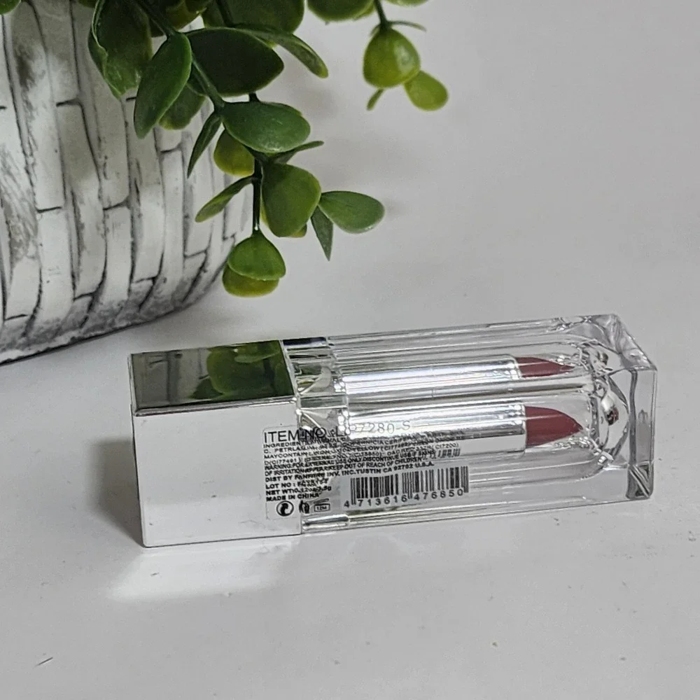 Amuse Matte Long Lasting Lipstick Brown Nutmeg Color LIP 7280S-12 New and Sealed
